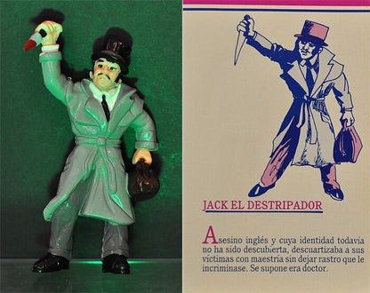 1992 #19 Jack the Ripper 3.75" PVC Figure Yolanda Monsters Spanish Super Monstruos Horror Halloween