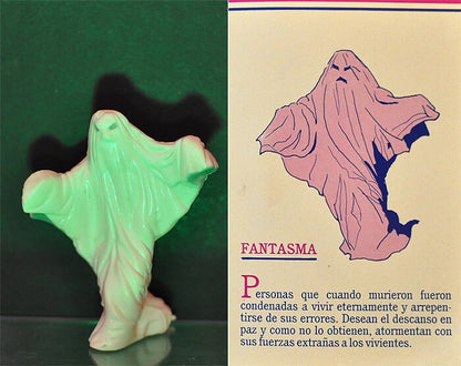 1992 #12 The Ghost 3.75" PVC Figure Yolanda Monsters Spanish Super Monstruos Horror Halloween