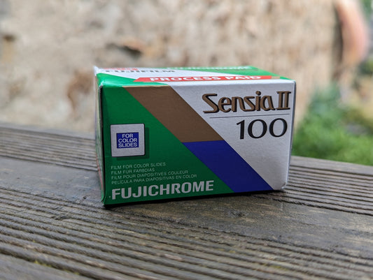 Expired Fujifilm Fujichrome Sensia II 100 2001