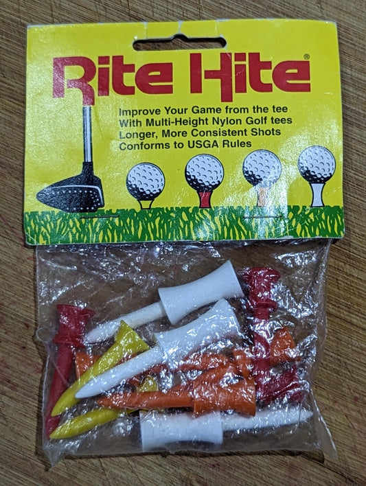 Rite Hite Golf Tee training mixed height pack.