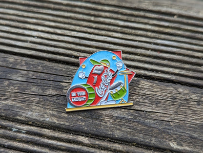 Vintage Coca Cola Pin Badges [Various Designs]