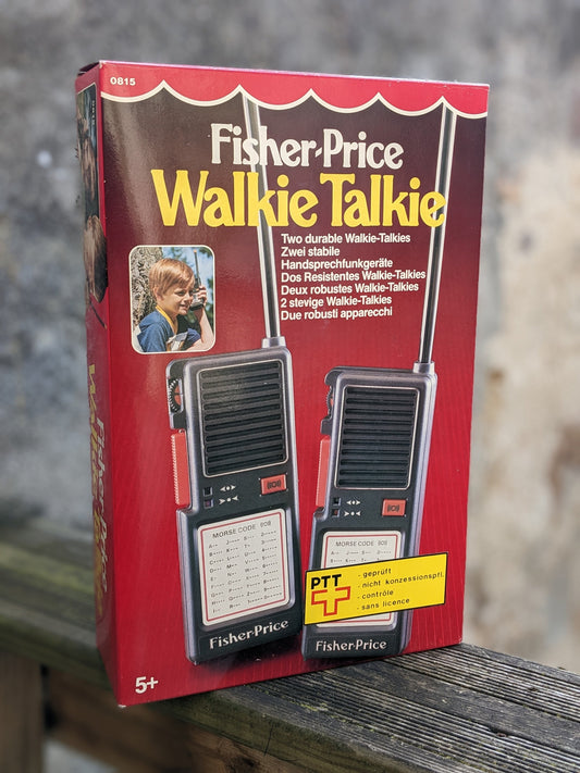 Fisher Price Walkie Talkie Set Unused 1985