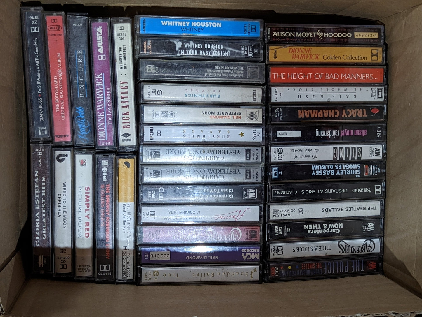 Various Artists Vintage Rock & Pop Cassette Tapes 70s 80s 90s #2