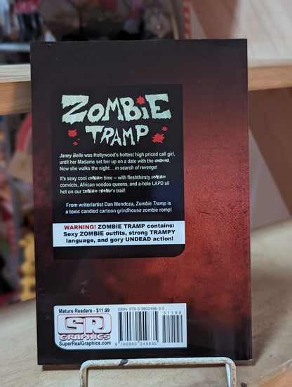 Zombie Tramp SR Super Real Graphics Trade Paperback 2010 TPB 1ST edition Very Rare