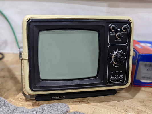 Made in the USSR Mini TV Shiljalis 405 DE 1985