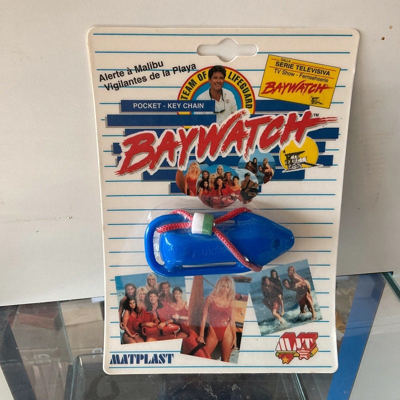 1997 Vintage Baywatch Float Keychain Italy