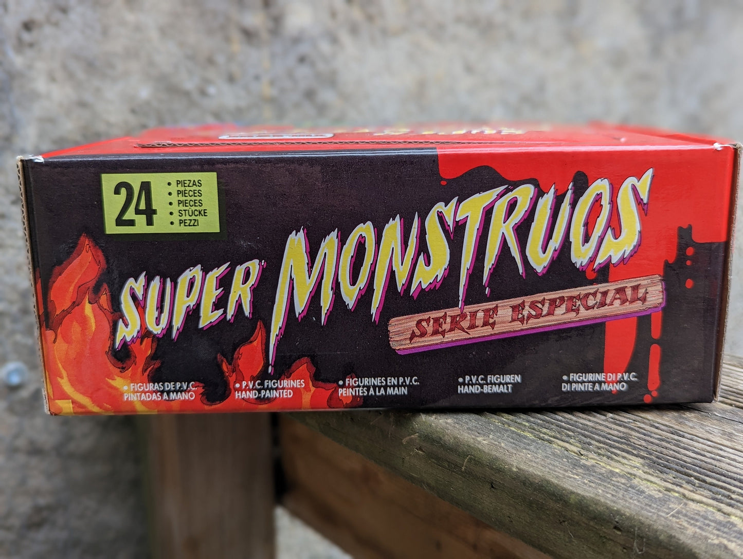 1992 Yolanda Super Monstruos Serie Especial SEALED BOX 24 PVC Horror Figures